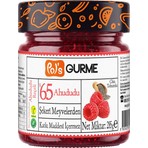 Pol'sGurme Ahududu Reçeli Chia Tohumlu Şeker İlavesiz %65 Meyve Oranlı 285 gr
