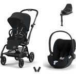 Cybex Eezy S Twist+2 Travel Sistem | Magic Black & Cloud T Plus Bazalı Sephia Black