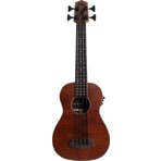 Kala Exotic Mahogany Solak Akustik-Elektro U•bass® Akustik Bas Gitar