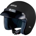 Sparco J1 Club Açık Kask Siyah M  Beden