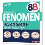 Gama Yayınları Fenomen 8. Sınıf Paragraf B Soru Bankası Fenomen Yayınları