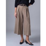 Dilvin 72796 Kemerli Culotte Pantolon-Bej