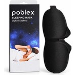 Poblex Siyah Uyku Gözlüğü Uyku Maskesi