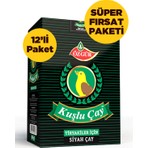 Özgür Çay Özgür Kuşlu Çay 500 G 12'li Paket Siyah Çay Aromasıyla Tiryakiler İçin Özel Kalite