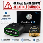 vGate İcar Pro 2S v2.3 Bluetooth 5.2 Arıza Tespit ve Gizli Özellik Açma Cihazı ABRP Uyumlu