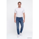 Altınyıldız Classics Pamuklu Comfort Fit Rahat Kesim 5 Cepli Esnek Rahat Jean Kot Denim Pantolon