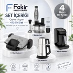 Fakir Çelik 4'lü Avantaj Elektronik Çeyiz Paketi
