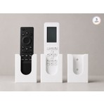 Nebron Duvar Tipi Tv Klima Kumanda Askısı. Yapışkanlı Kumanda Tutucu -3 Adet- Duvara Monte, Kumanda Organizeri. 6x3 cm