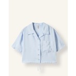 DeFacto Cropped Fit Kısa Kollu Gömlek Kız Çocuk D7641A825SM