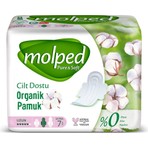  Molped Pure & Soft Pamuklu Uzun Günlük Ped (1 x 7 Adet)