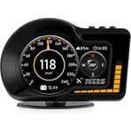 Mey İthalat F15 Hud Obd Obd2 Dijital Kilometre Rpm Su Sıcaklığı Basınç Hararet Araç Veri Ekranı Head Up Display