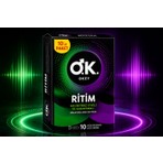 Okey Ritim Etkili ve Kabartmalı Prezervatif 10’lu