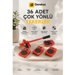 Gereksa Shop Tekerlekli Mobilya Taşıma Kaydırma Krikolu Beyaz Eşya Taşıma Aparatı Çamaşır Makinesi Taşıma