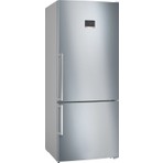 Bosch KGN76CIE0N Serie 6 186 x 75 cm Kolay Temizlenebilir Inox Alttan Donduruculu Buzdolabı