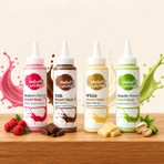 Melwiss Chocolate Melwiss 4'lü Antep Fıstıklı-Sütlü Çikolata-Beyaz Çikolata- Frambuaz Sos