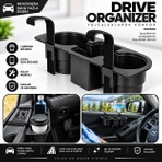 HR PLAST araç içi oto bardaklık ve bardak içecek telefon tutucu organizer siyah Renk Seçeneği(MAGAZADA 6 RENK SEÇENEGİ)