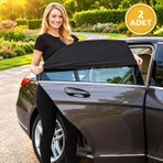 Baffhome 2 Adet Oto Yan Cam Perdesi Araba Arka Güneşlik Araç Anne Bebek Çocuk Perde Arka Koltuk Emzirme Örtü