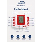 Acura AC-833 Basic Tens Cihazı