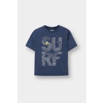 DeFacto Regular Fit Slogan Baskılı Kısa Kollu Tişört Erkek Bebek E1022A525SM