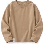 Cigit Mevsimlik Basic T-Shırt 2-10 Yaş Camel