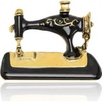 Efeaks Vintage Dikiş Makinesi Terzi Broş