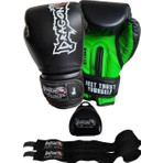 Dragon Attack 5 Boks Eldiveni Seti 8 oz Suni Deri Malzeme ile Muay Thai ve Kick Boks için Tasarlandı