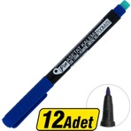  4 Adet Eco Asetat Kalem Mavi S Uç 12'li Paket