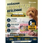 Gurmeraw Barf Plus - Çiğ Köpek Maması Barf 5 kg- (1kg’lık Porsiyonlar Halinde) Gurme