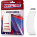 True Tape Supertape Oval 1''lf (2,5 cm x 7,5 cm) 36 Adet Protez Saç Bandı Tüm Saçlar İçin Güçlü Yapışma