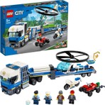 LEGO City 60244 Polis Helikopteri Nakliyesi 317 Parça ile Eğlenceli Oyun Seti Hediye Seçeneği