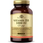 Solgar Vitamin D3 1000 IU (25 µg) 100 Yumuşak Jelatin Kapsül Besin Takviyesi