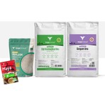 Tam Tarım (Glutensiz) Çiğ Karabuğday Unu 2 kg + Sorgum Unu 2 kg + Psyllium 100 gr + Kuru Maya