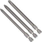  Tr Pro 3 Parça.-Set Ekstra Sert Tornavida Ucu Phillips Vidalar-(Uzunluk: 89 Mm)