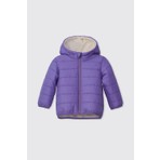 Panço Kız Bebek/çocuk Kapüşonlu Içi Polar Lila Mont