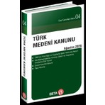 Beta Yayınevi Türk Medeni Kanunu 2026