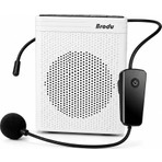 UltraTekno Brodu BTS-1383 Kablosuz Mikrofonlu Rehber Amfisi 3" Subwoofer Hoparlör Bluetooth Fm USB Tf Kart Destekli Öğretmen Amfisi