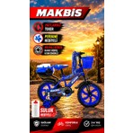 Makbis 15 Jant Mavi Çocuk Bisikleti Suluklu 2026 Yeni Sezon 3-6 Yaş