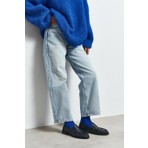 Nişantaşı Shoes Naty Siyah Mat Hakiki Deri Kadın Loafer Ayakkabı