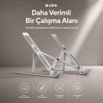 S-Link Addison SL-AL05 Alüminyum Ayarlı Laptop Macbook Notebook Yükseltici Tutucu