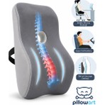 Pillowart Visko Sırt Minderi Bel Yastığı – Ergonomik Bel Desteği