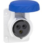 Schneider PKF16G723 3X16A Monofaze 2p+T IP67 Vidalı Düz Makine Prizi