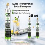 CX Soda Tüpü 0,6 ml- Özel Taşıma Kutusuyla Birlikte- Soda Kartuşu-co2 Kartuş- Gıda Gazı- (2 adet)