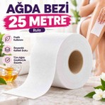 Optimex Ağda Bezi 25 Metre Rulo – Epilasyon ve Sir Ağda Için Pratik Kullanım, Dayanıklı Ağda Bandı