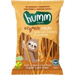 Humm Organic Organik Yulaflı, Zerdeçallı ve Ekşi Mayalı Çubuk Kraker 45GR