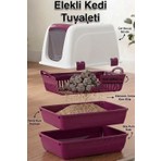 Milo Elekli Kapalı Kedi Tuvaleti