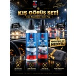 4e Care 2'li Kış Görüş Seti: Yağmur Kaydırıcı & Buğu Önleyici Sprey (Net Görüş Paketi 250 Ml)