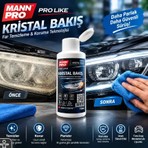 MANN Pro-Kararmış Farları 50 saniyede içinde Yenileyen Nano Kristal sıvı 150 ML (Far temizleyici)
