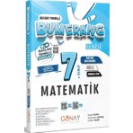 Günay Yayınları 7. Sınıf Bumerang Serisi Matematik Akıllı Etkinlikli Kitap
