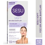 Sesu 2 Adet Sesu Soft Yüz Ağda Bandı 12'li