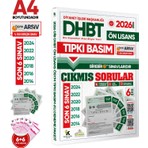 İnformal Yayınları 2026 Kpss-Dhbt Ön Lisans Ösym Çıkmış Soru Tıpkı Basım 6lı Kitapçık Türkiye Geneli Deneme Paketi